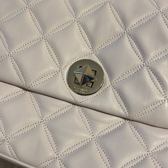 Kate Spade Pink Quilted Chain Adjustable Shoulder Bag - Picture 2 of 9